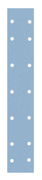 Papier na hebel Premium Blue P-80 70x420mm 14otw.