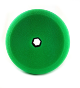 3M 50878 Dwustronna gąbka polerska 150mm, zielona, płaska