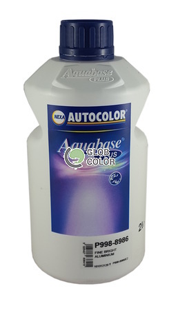 P998-8986/E2 Aquabase Plus Medium Aluminium