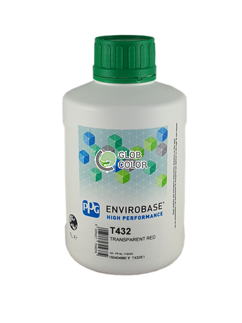 T432/E1 Envirobase Transparent Red