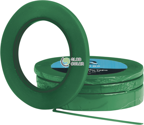 Taśma liniowa plastyczna, zielona 3mm x 55m