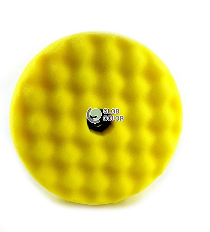 3M 50875 Dwustronna gąbka polerska, żółta, waflowa z systemem szybkiej wymiany 216mm