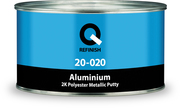 Szpachla z aluminium - 1 kg z utwardzaczem (srebrna-metaliczna)