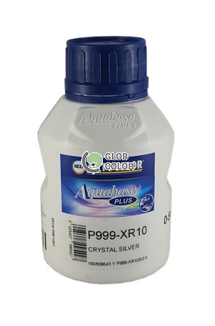 P999-XR10/E0.5 Aquabase Plus Crystal Silver