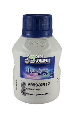 P999-XR12/E0.5 Aquabase Plus Radiant Red