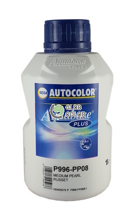 P996-PP08/E1  Aquabase Plus Medium Pearl Red