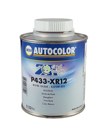 P433-XR12/E0.33 2K Xirallic Radiant Red
