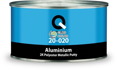 Szpachla z aluminium - 1 kg z utwardzaczem (srebrna-metaliczna)