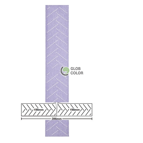 3M 30620/51413 Papier na hebel 70x396mm P-150 (334U Purple + Multihole Sheets)