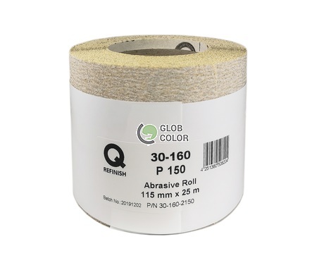 Papier ścierny biały Q-Cut P-360 115mm x 25m