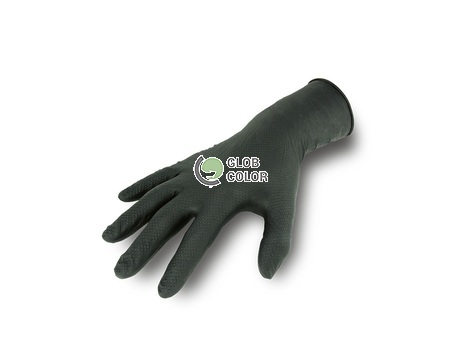 Rękawiczki nitrylowe GO GRIP czarne, rozm. XL (50 szt.)